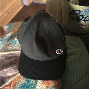 Champion Black Baseball Cap